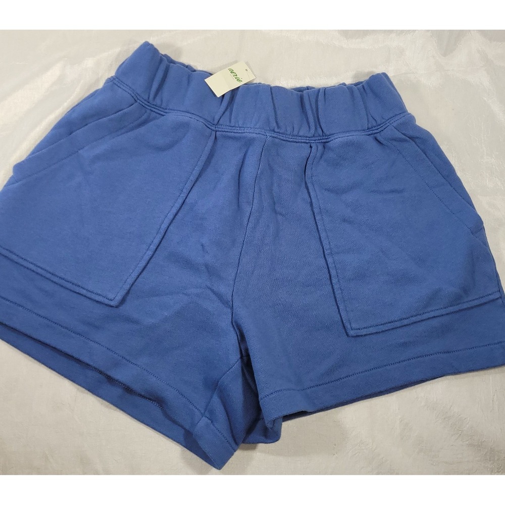 Aerie Women's Always & Forever Real Go-To Fleece Sweat Shorts - Blue - Medium